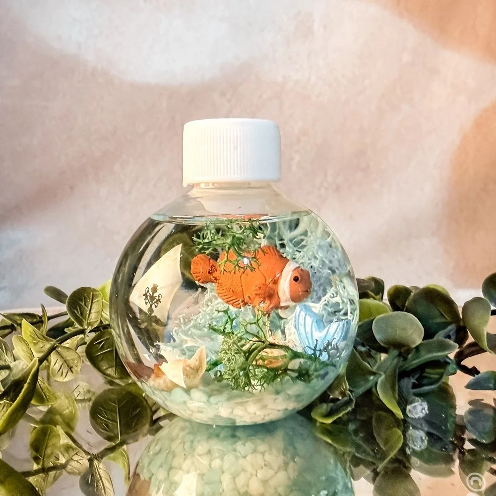 Mini Round Diy Aquarium
